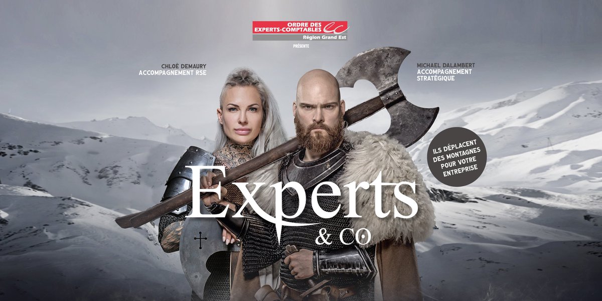 OECGrandEst's tweet photo. 📣 Nos Experts reviennent dans vos villes du Grand Est 📣

Retrouvez dès maintenant les affiches toujours plus étonnantes de la deuxième saison de notre campagne de communication Experts and Co ! #ExpertsandCo #OECGrandEst https://t.co/wWMzT1XtSI