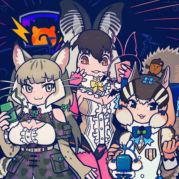 激動の9月  #今月描いた絵を晒そう 