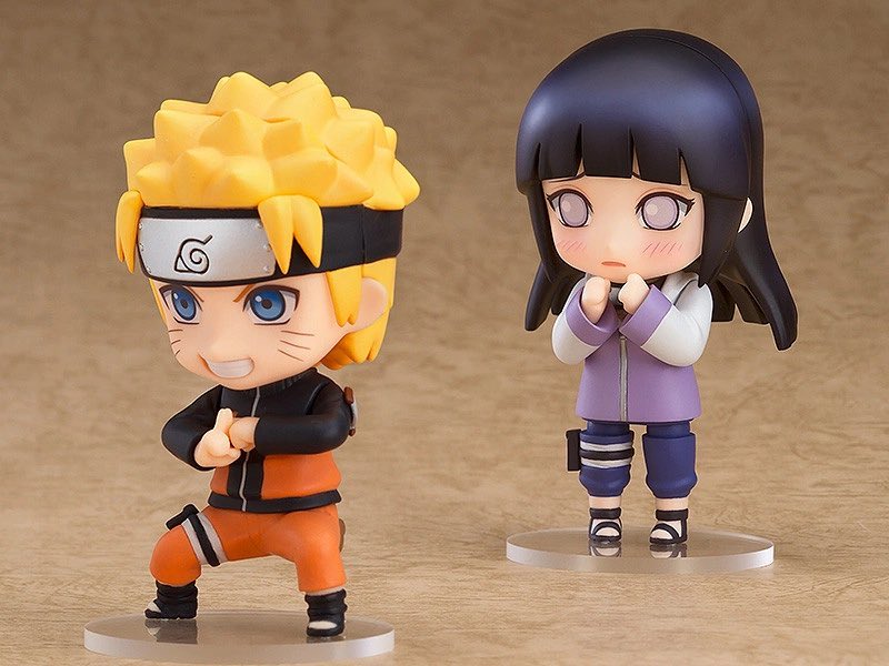 Naruto and Hinata cute nendoroid