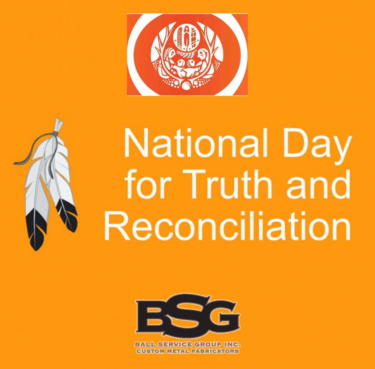 BSGCustomFab's tweet photo. September 30 is celebrated as National Day for Truth and Reconciliation, when we honor the lost children and survivors of residential schools, their families and communities.
#reconciliationaction #reconciliation #orangeshirtday #september30 #nationaldayoftruthandreconciliation https://t.co/tjarWaiuod