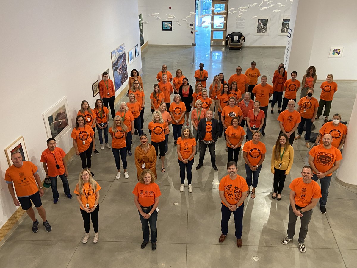 NVSD44's tweet photo. Today is the second National Day for Truth and Reconciliation. The #NVSD44 recommits to championing truth, healing and reconciliation and embedding Indigenous ways of knowing in our teaching and learning. We encourage everyone to join us on the collective journey to honour – 1/2 https://t.co/IwjpU8BCk1
