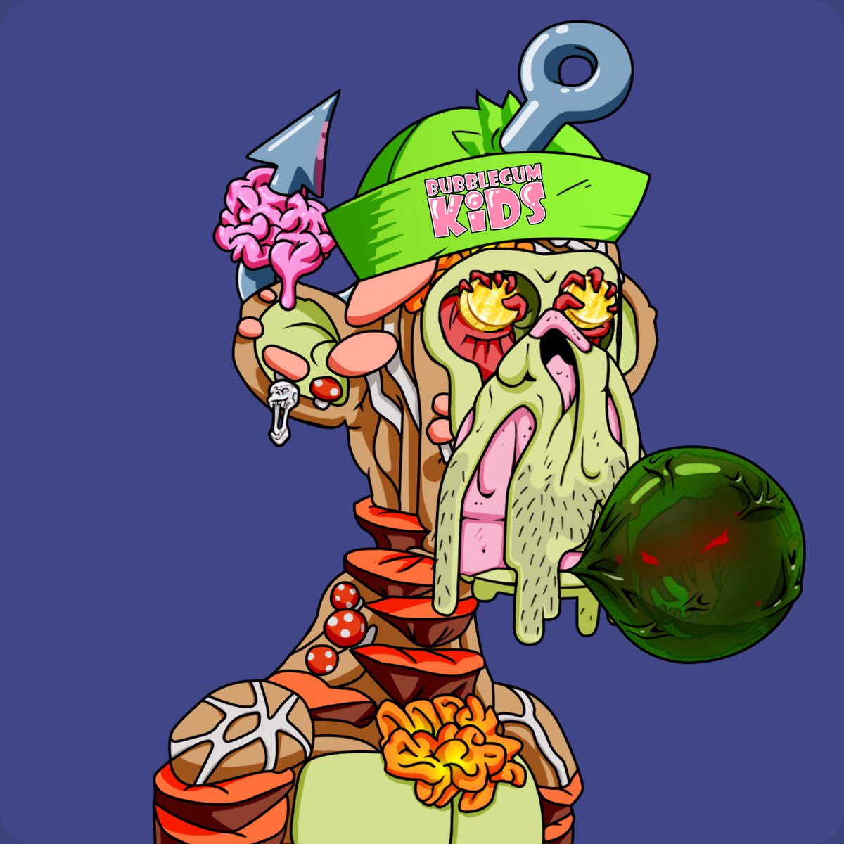 bubblegumkids_'s tweet image. BREAKING NEWS 🚨 The Mutant from the Bubblegum Dao has stumbled his way into Bubblegum Land. I wonder what stories could unfold from here. What does our @BoredApeYC fam think?