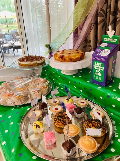 Mayflower_Court's tweet photo. Macmillan Coffee Morning here at Mayflower was very busy, Thank you to all who came along supported, donated and helped make it a successful morning. @macmillancancer #friendsandfamily #lifeisbetterwithcake #MacmillanCoffeeMorning @Mayflower_Court @carehome_co_uk @NAPAlivinglife https://t.co/v0CXxYB7DC