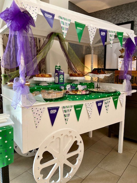 Mayflower_Court's tweet photo. Macmillan Coffee Morning here at Mayflower was very busy, Thank you to all who came along supported, donated and helped make it a successful morning. @macmillancancer #friendsandfamily #lifeisbetterwithcake #MacmillanCoffeeMorning @Mayflower_Court @carehome_co_uk @NAPAlivinglife https://t.co/v0CXxYB7DC