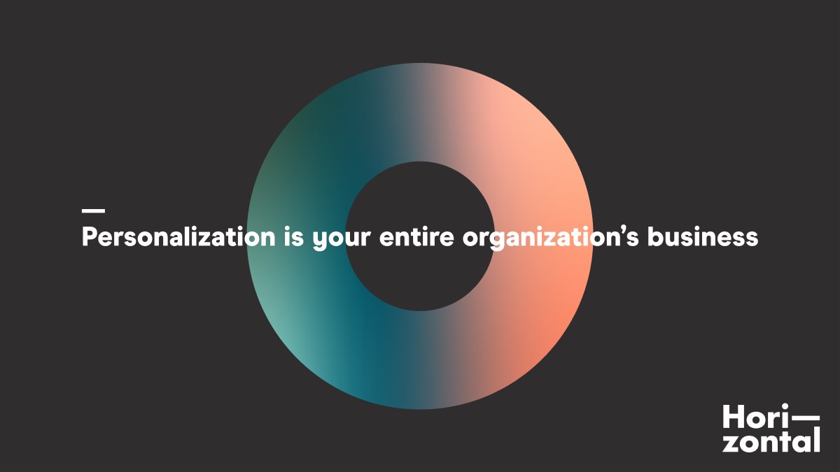 .<a href="/HztlDigital/">Horizontal Digital</a> knows that personalized experiences are the glue to #MeetEveryMoment – whether that’s online, in-store, or on a service call. Learn how to bring personalization to every corner of your business at: bit.ly/3Dz9KMh #SitecoreSYM