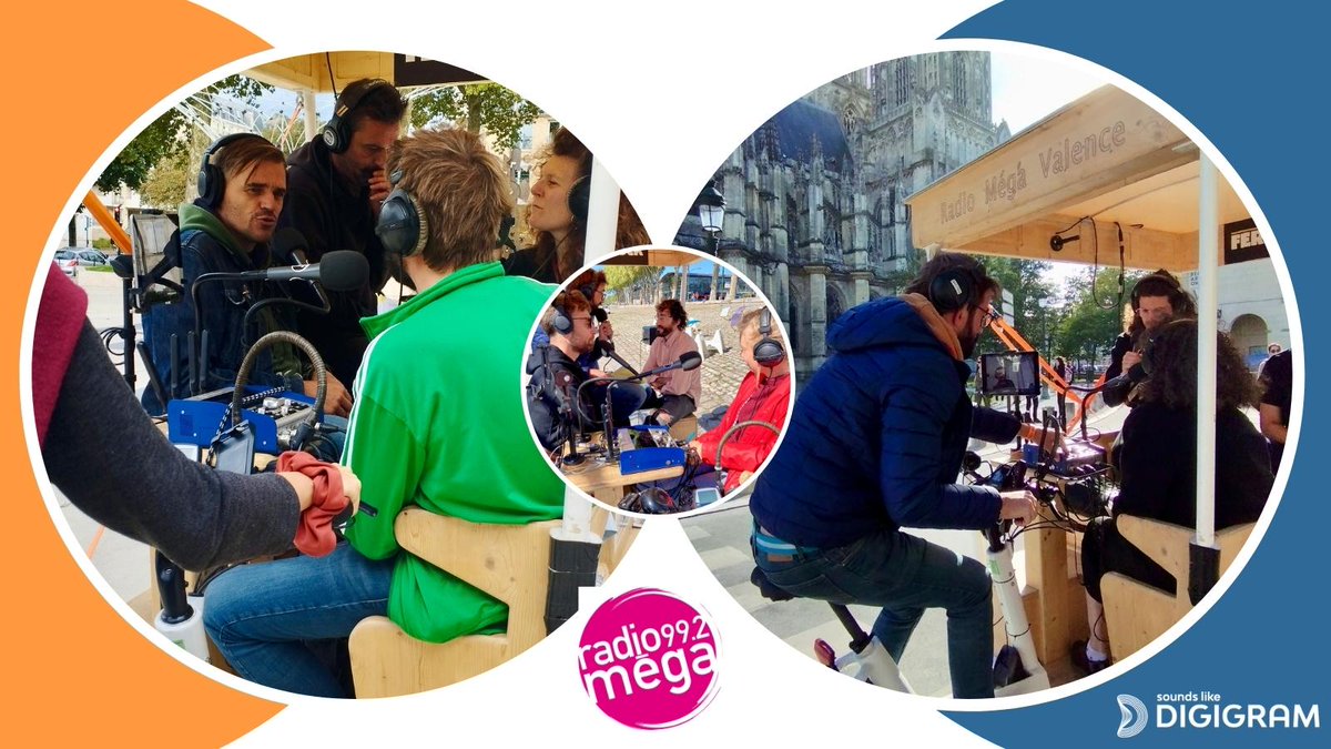 Always making headway, on the road again! 🚴
<a href="/digigram/">Digigram</a> 's IOQYA TALK is once more spotted cruising with <a href="/RadioMega26/">Radio Méga</a>  on their journey through the local festival Hop pop hop!
No delays, no restraints - just simply powerful! 💪 
#Audio #Digigram #Aoip #Radiomega #HopPopHop