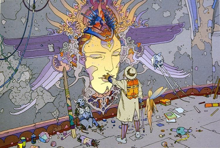 「Classic - the Art of Moebius, a new coll」|IAMAGのイラスト