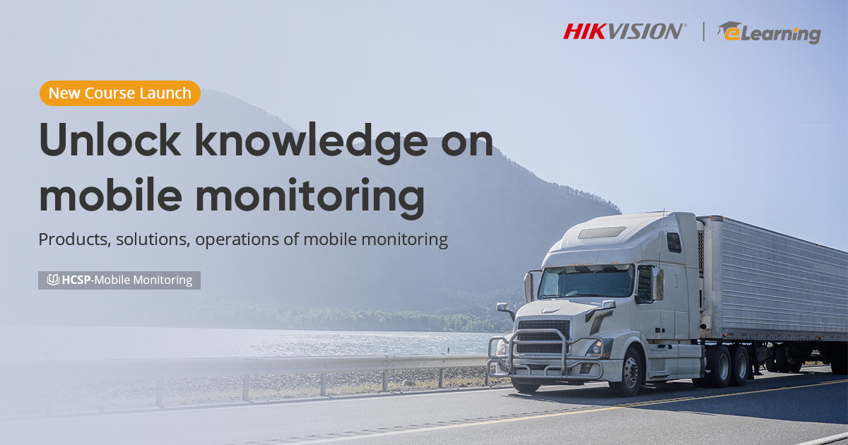 HikvisionHQ's tweet photo. HCSP-Mobile Monitoring course is now officially launched on #HikvisioneLearning . Join now and unlock knowledge on mobile monitoring. 👉https://t.co/RgxtK83ZIA https://t.co/Vi6J08agBv