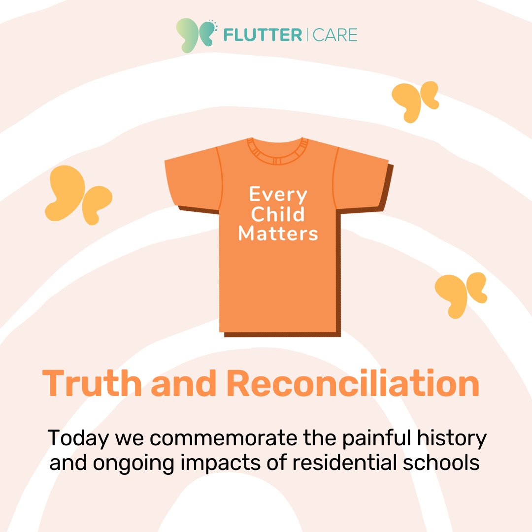 fluttercareinc's tweet image. This #NationalDayforTruthandReconciliation, we must all acknowledge and commemorate the painful legacy of the residential school system in Canada. Flutter Care is committed to learning from these communities through listening, co-creation, and respect for traditional practices.