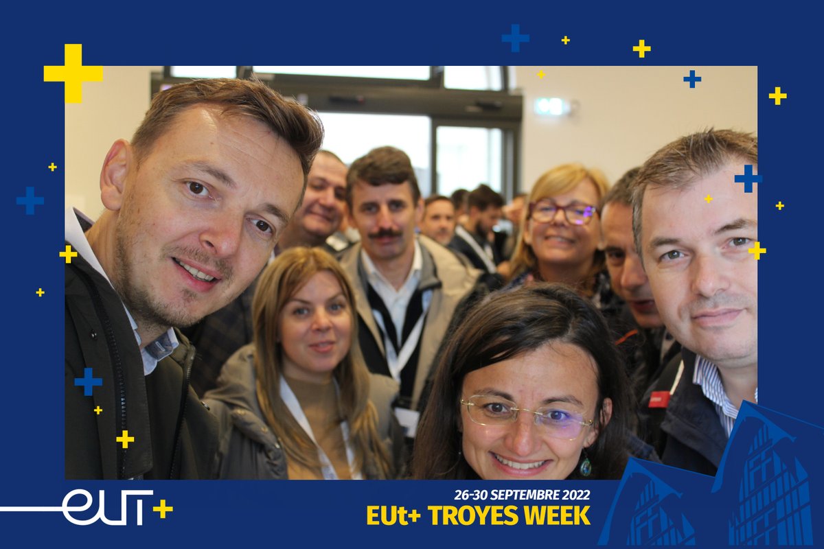 EuropUnivTech's tweet photo. The end of this #TroyesWeek #3Week ! 
Thank you for this great week of work. 
A bientôt 🤝 https://t.co/ZFvl7vf62d