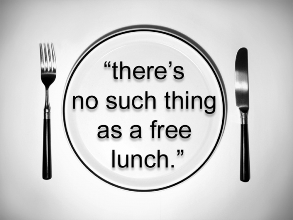 Oh, yes there is! But only if you RSVP for our Creation Care Conference by Monday  to events@northchurchindy.com with your name and the number of lunches needed. Then we'll see you at the conference on Saturday morning, Oct. 8 at North!