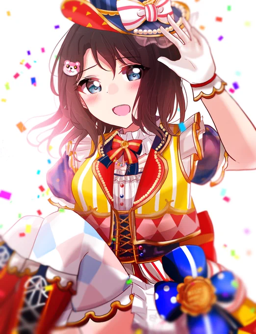 美咲ちゃんお誕生日おめでとう!!!仲間想いで優しくて頼もしい美咲ちゃんが大好きです #奥沢美咲誕生祭2022 #奥沢美咲生誕祭2022  #ミッシェル生誕祭2022 #bandoriart  #バンドリ 