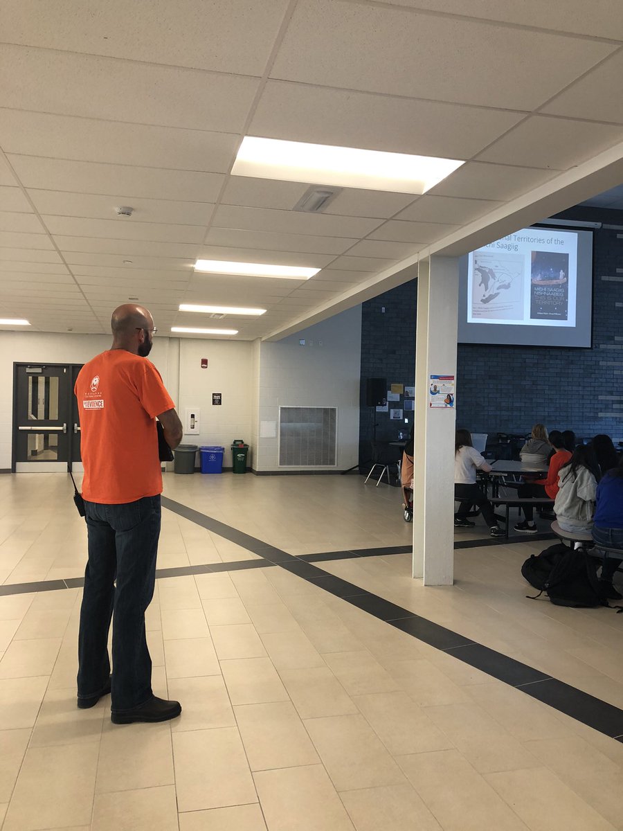 Students at ElsieMcGillSS in <a href="/HaltonDSB/">HDSB</a> dig deeper into the principles of reconciliation (TRC) #hdsbNDFTR