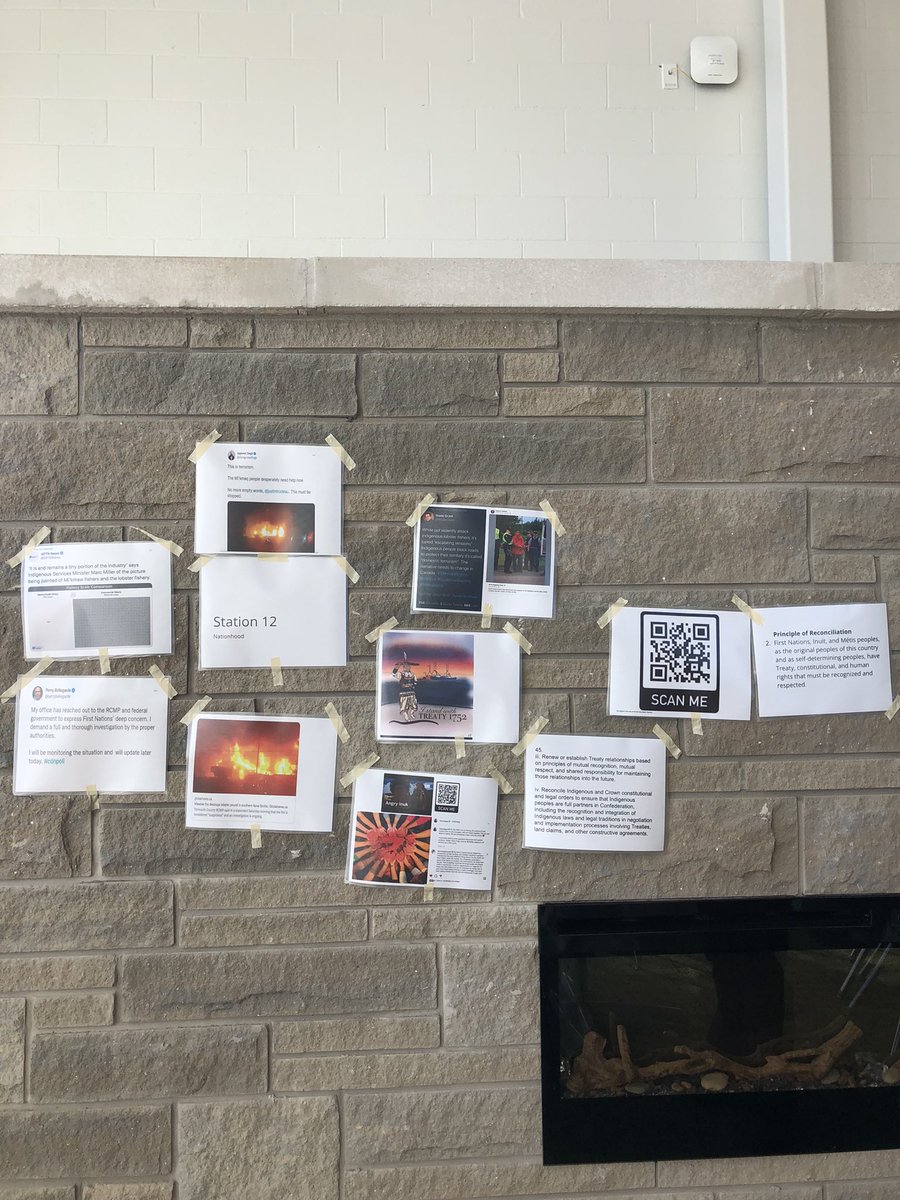 HDSBIndigenous's tweet photo. Students at ElsieMcGillSS in @HaltonDSB dig deeper into the principles of reconciliation (TRC) #hdsbNDFTR https://t.co/S3gRFpowse