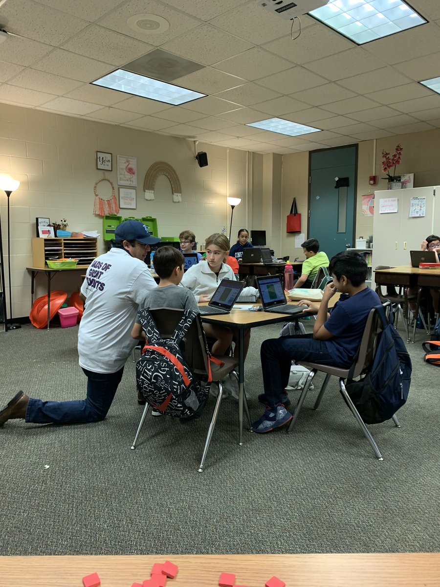 I love the watchdog program here at HHE! My students had a blast playing multiplication bingo with him and teaching him how to play Blooket! <a href="/HumbleISD_HHE/">Hidden Hollow Elementary</a>
