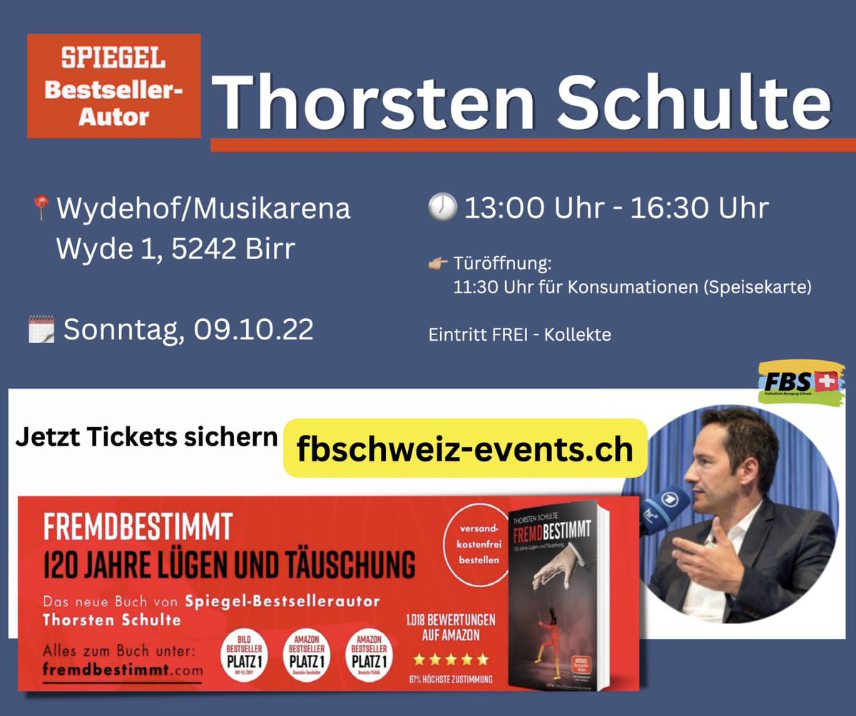 Freiheitliche Bewegung Schweiz (FBS) tweet media