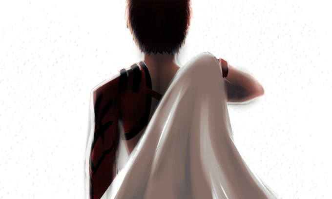 今日は友人が誕生日なので
「なんでも描いてあげるよ!」と言ったら
「FGOの2部6章の村正がみたい!」
と言われたので村正です_

軽はずみになんでもなんて言ってはいけない 