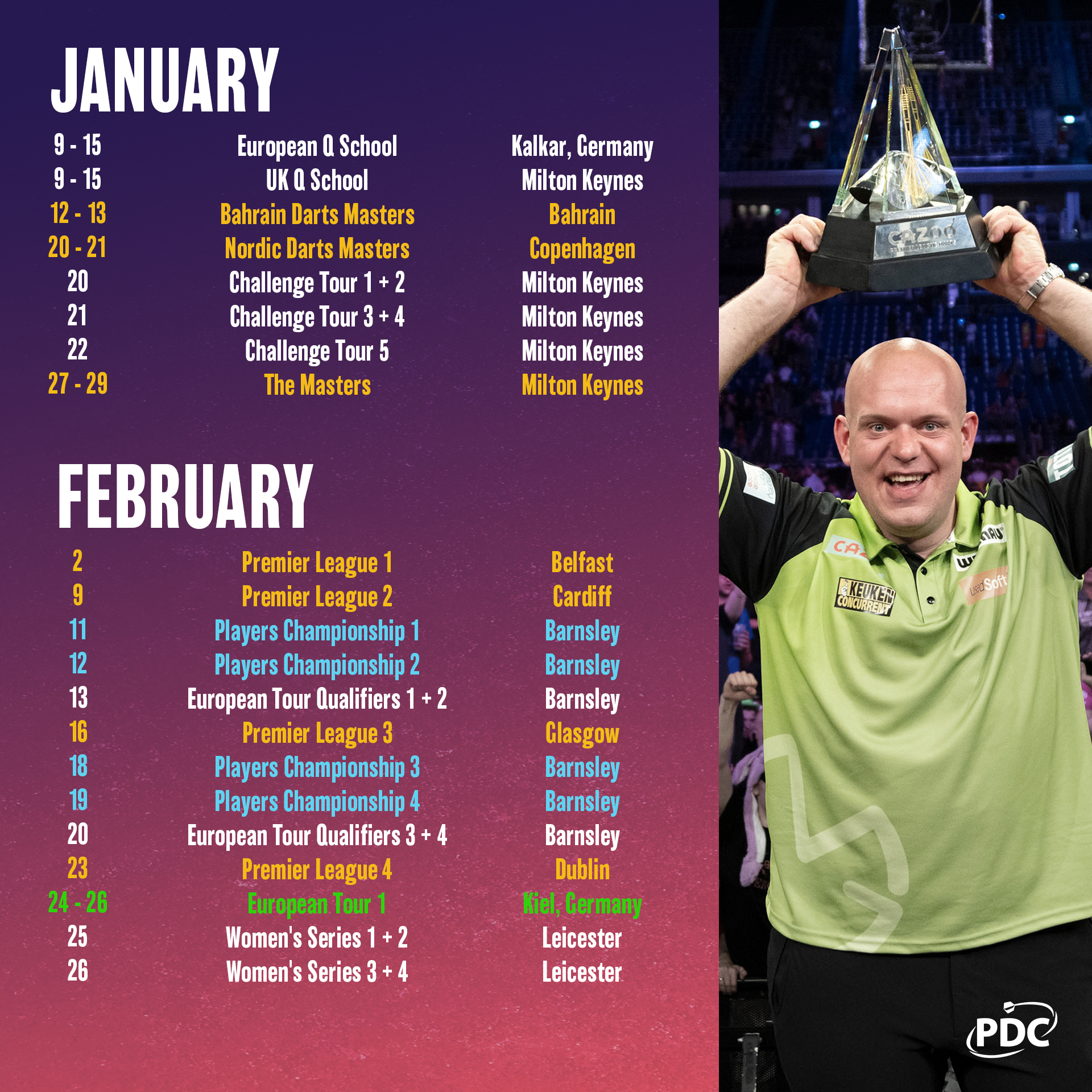 PDC Darts on X