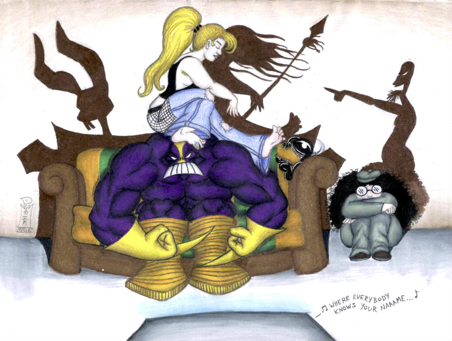 squid_lime's tweet photo. The Maxx! (2007)
Brilliant, disturbing, Oddity of a comic book and animation.

#themaxx #maxx #julie #junglequeen #mrgone #isz #izs #homunculi #rabbit #bunny #sarah #Cheers #whereeverybodyknowsyourname #barefoot #barefeet #feet #toes #LimeGreenSquid #nickpmarton #oddities https://t.co/Dg4QakEhyQ