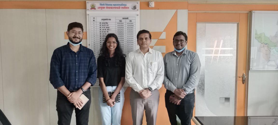 iscf_goi's tweet photo. Knowing a city's strengths and weaknesses at the smallest administrative level is imperative.
Under ISCFP, Team Aspire (Akruti Murhekar, Anshul Rathore, Satarupa Roy, &amp; Vignesvar J.) has been developing the project In-WARDS to localise SDGs for Pimpri Chinchwad smart city. https://t.co/DdE3TgA7ly
