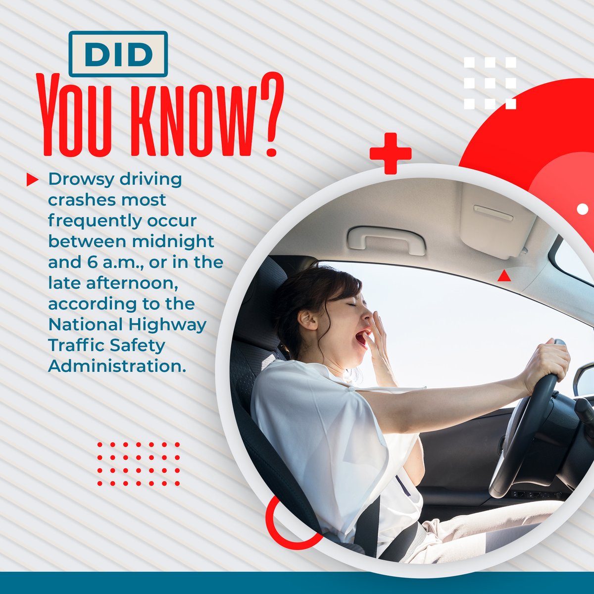 YourSFAgentMike's tweet photo. Getting an adequate amount of sleep can prepare you for a long day of driving. Reviewing your car insurance can also prepare you for any unexpected events that may happen behind the wheel. #didyouknow #car #auto #carinsurance #autoinsurance https://t.co/2rRNVlrRBY