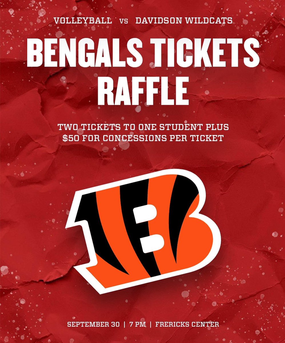 red_scare's tweet image. THESE TICKETS COULD BE YOURS! FOR FREE‼️

Every student in attendance for Women’s Volleyball tonight will be entered to win!

Ticket Details Below ⬇️ 

- MUST SHOW VALID STUDENT ID
- two tickets for one student 
- November 6th against the panthers
- $50 for concessions per ticket