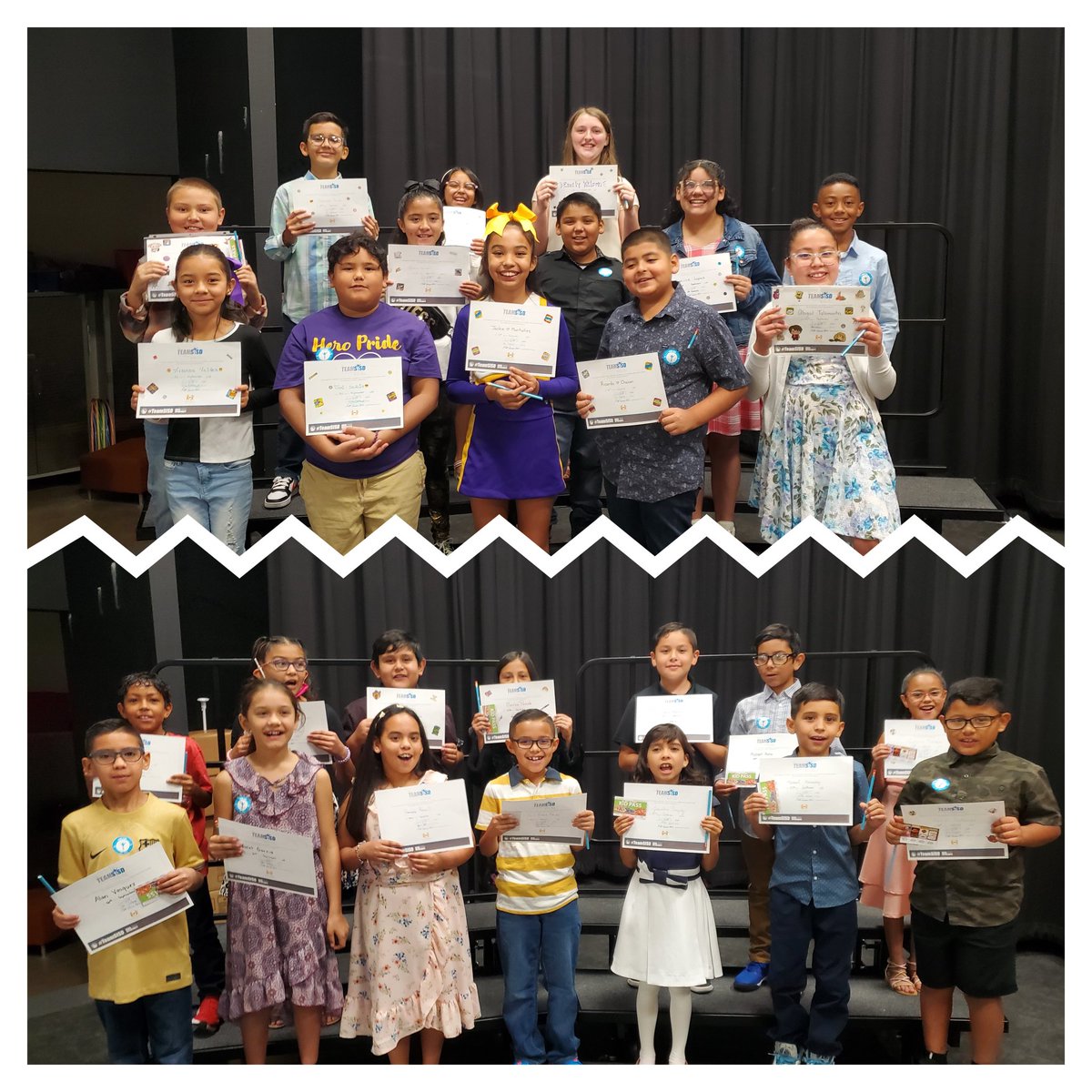 Art Escajeda (@escajeda_phes) on Twitter photo Congratulations 4th and 5th Grade Purple Heart Elementary School September All-Stars! You Rock! <a href="/PurpleHeart_Es/">Gloria Aguirre</a> <a href="/SISD/">Marlene Doyle</a> Congratulations 4th and 5th Grade Purple Heart Elementary School September All-Stars! You Rock! <a href="/PurpleHeart_Es/">Gloria Aguirre</a> <a href="/SISD/">Marlene Doyle</a>
