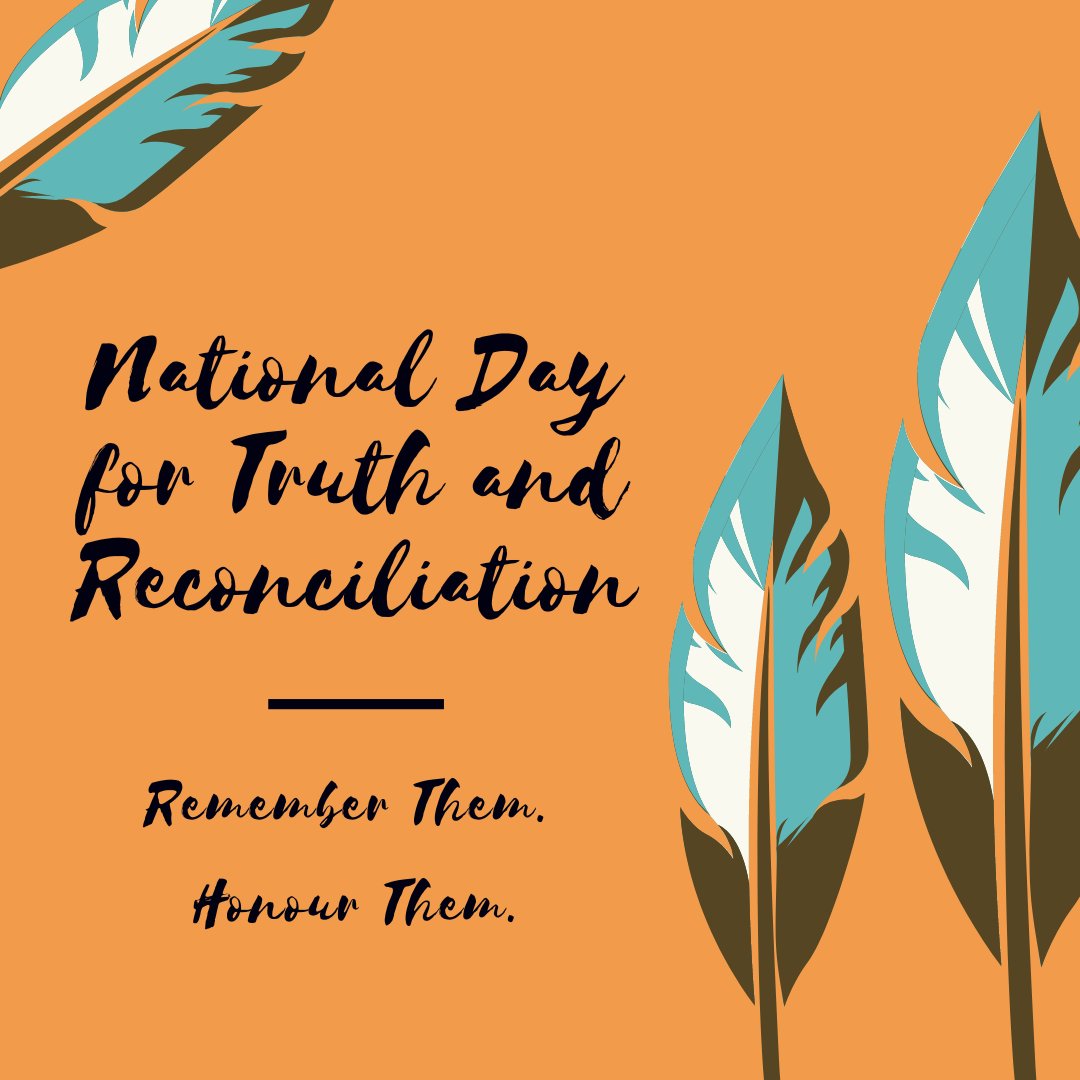 Today we honour the survivors of the Residential School system along with the families and communities across Canada who have been impacted by their legacy. #orangeshirtday #truthandreconciliation