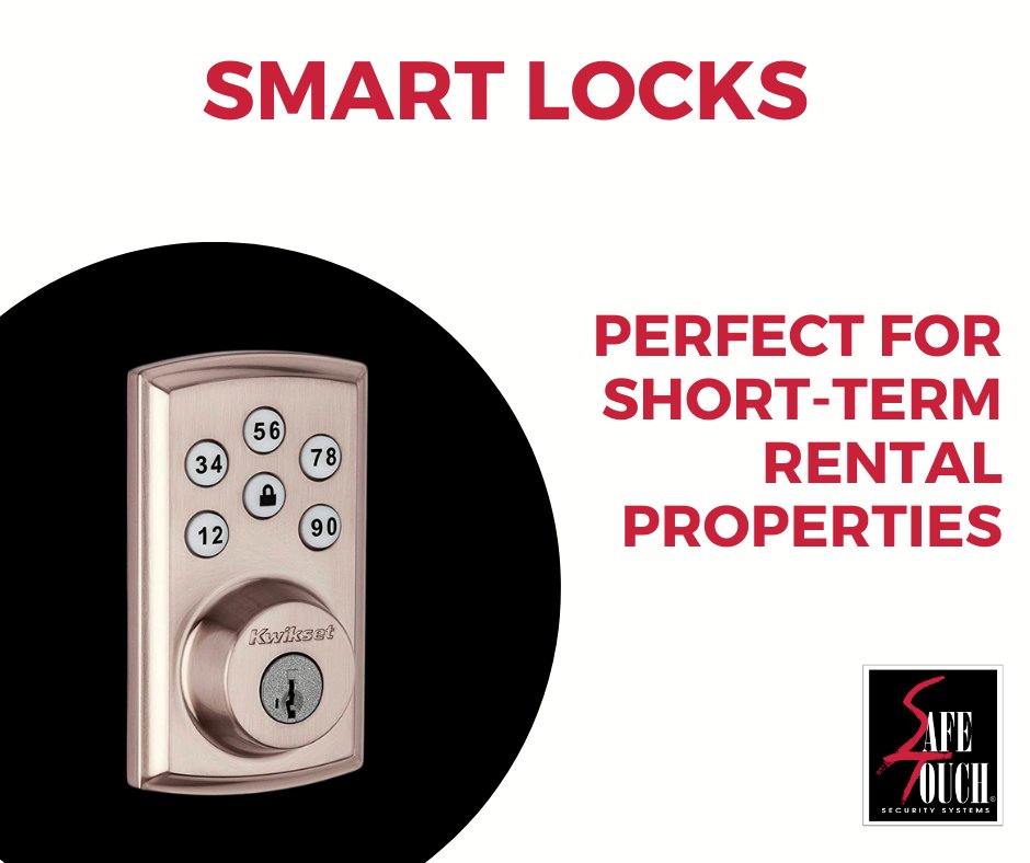 Safe_Touch's tweet image. Have short-term rentals to manage remotely? Host guests with ease using smart locks and other automation, accessible for you through the mySmartTouch app. 

#SafeTouchSecurity #MySafeTouch #SmartLocks #HomeAutomation