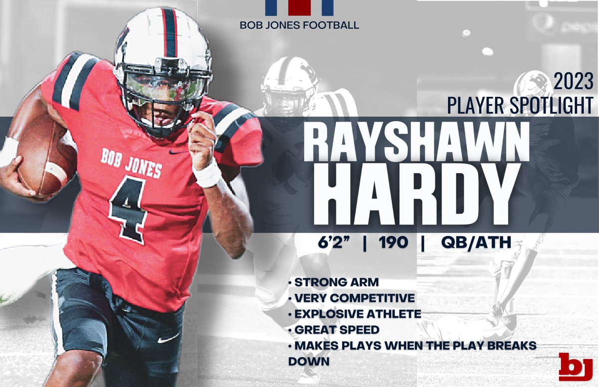 Bob Jones High School Football Recruiting tweet media