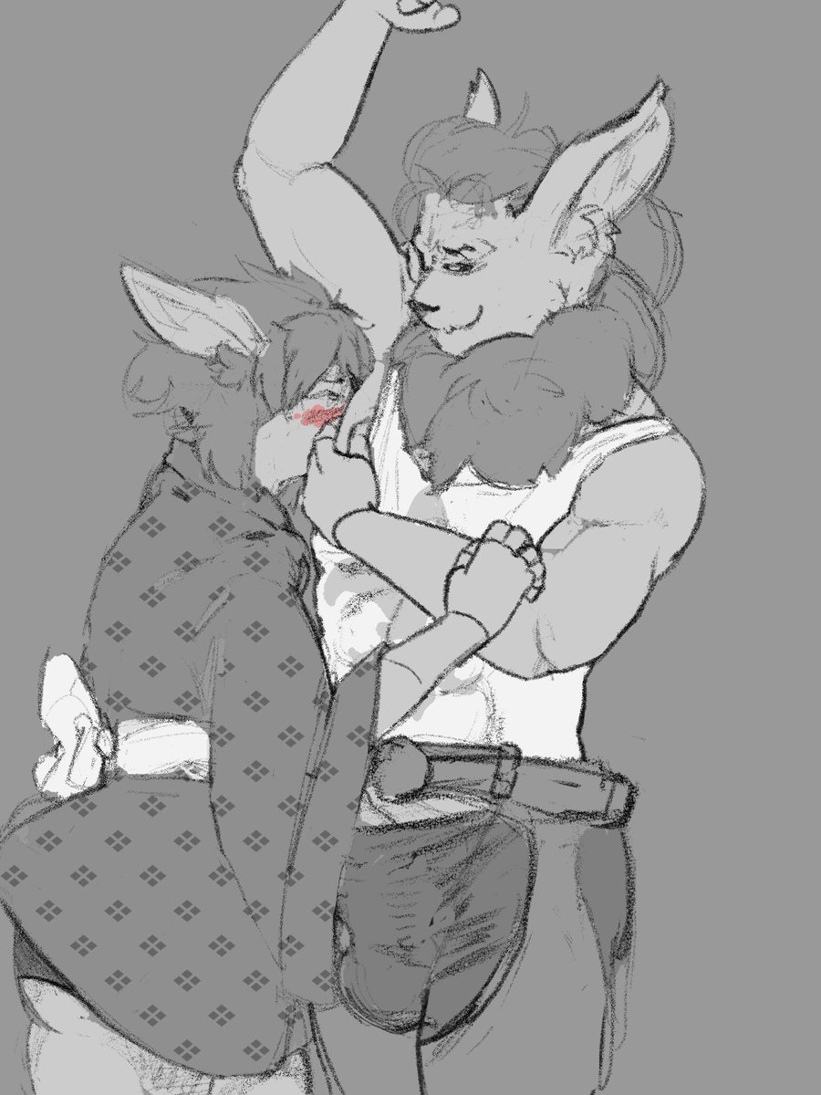 ConeBrigadier's tweet photo. Initial sketch for potential client =3

That's a nice change tbh, I'm all into smell kinks❤
#yiff #furry #art #kinkysub https://t.co/WJwZedOmHP