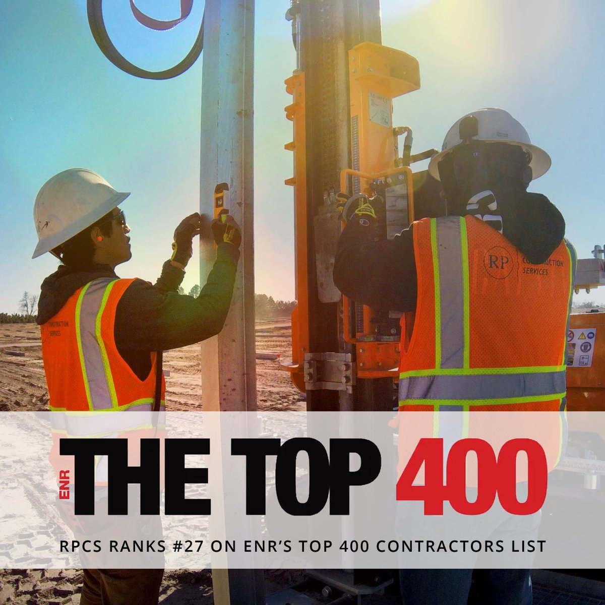 ampacity_llc's tweet image. ICYMI: RPCS earned the No. 27 spot in the Power market of the 2022 Top 400 Contractors survey list by Engineering News-Record (ENR) magazine @ENRnews 

#ComeBuildWithUs #BuildingBrightfields