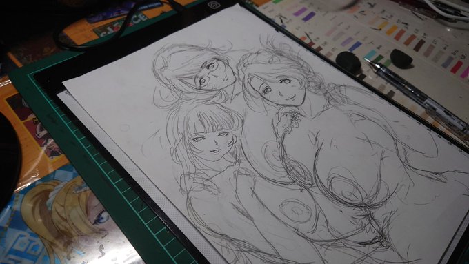 今日は落描きφ(・ω・`) 