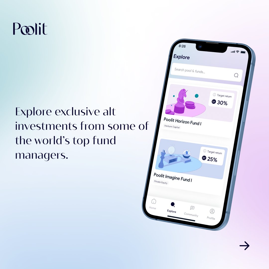 thepoolit's tweet image. Explore exclusive alt investments from some of the world’s top fund managers.

Build your wealth. Realize your potential. Click the link in our bio to learn more and sign up for early access.
.
.
#invest #investment #alts #alternative #privateequity #venturecapital #hedgefund