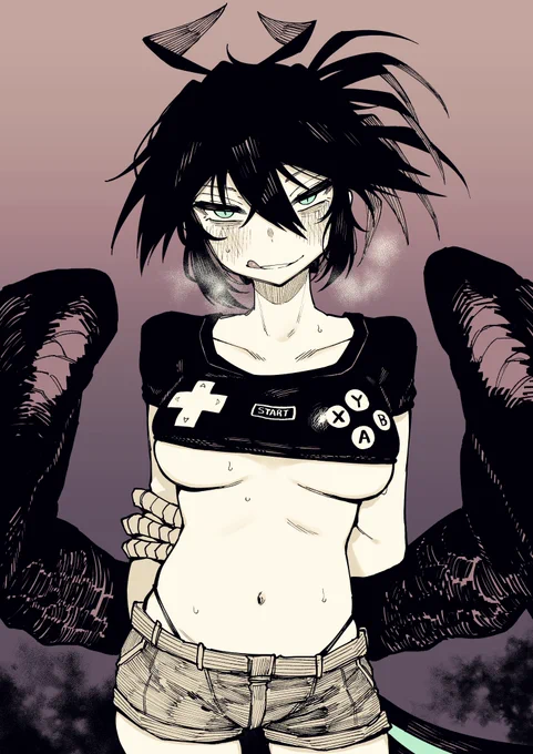 Press any button to start😏
#捕食少女 