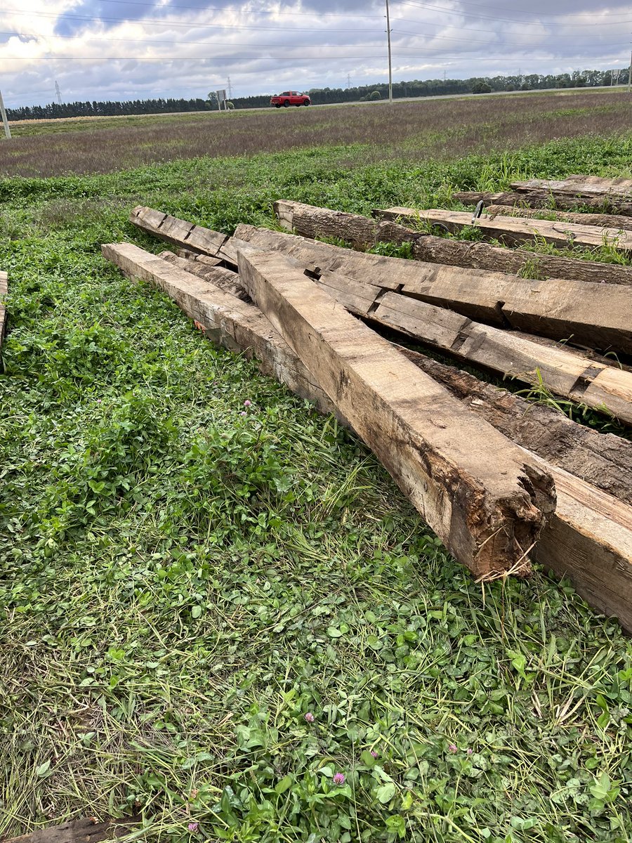Any body looking for some old barn beams? DM me located in Chatham