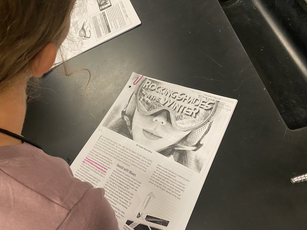 mlmtxag02's tweet photo. Adv. Chem doing discussions on scientific articles. Students taking turns evaluating their peers on specific criteria. They had fantastic discussions today!! #scientificliteracy @HumbleISD_KPHS @Humble_2ndSci https://t.co/s5ETrz3lO7