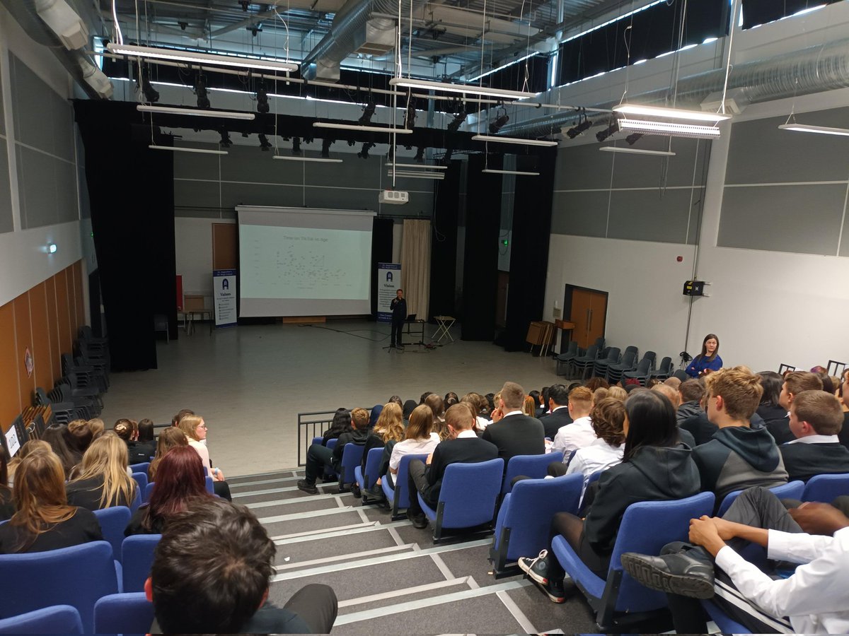 stahsmaths's tweet photo. Thanks to Scott Pirrie from Optima Partners who came to St Augustine's RC HS during #MathsWeekScotland. Scott shared his career journey with 180 S4s.

#Auggie³ https://t.co/5e0cAE3ivd