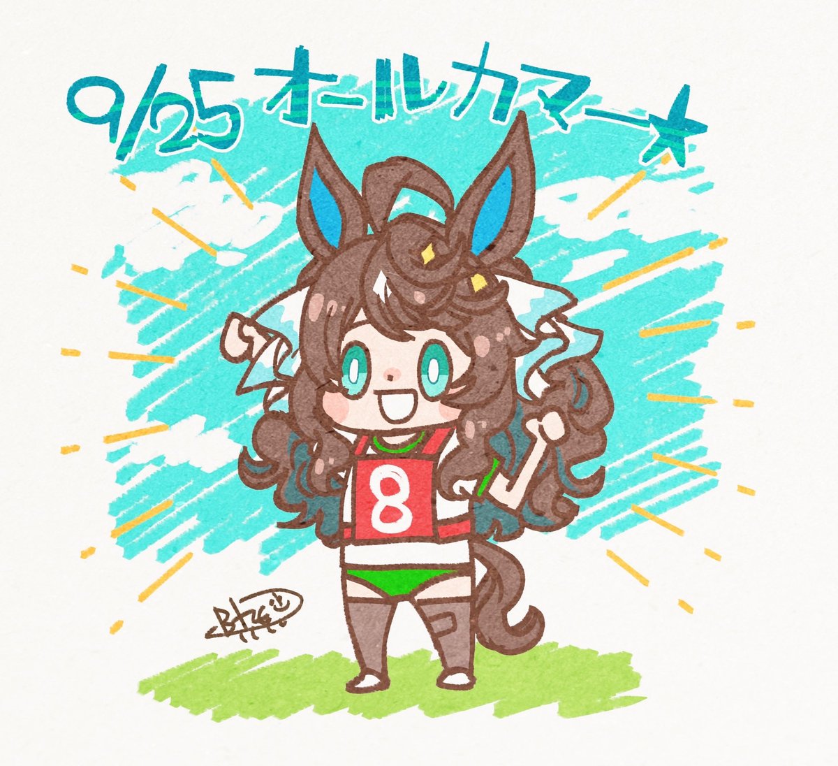 #今月描いた絵を晒そう
9月分〜😃 