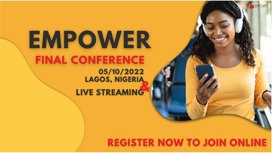 empower_afr's tweet photo. Have you had the chance to register for the #EMPOWER Final Conference yet? You can do so on the link below. Join us online to learn all about how decision-makers can start tackling the issue of #sexualharassment in #publictransport. 
Register: https://t.co/cKrAr7hVXW https://t.co/I0zXbp1KfO