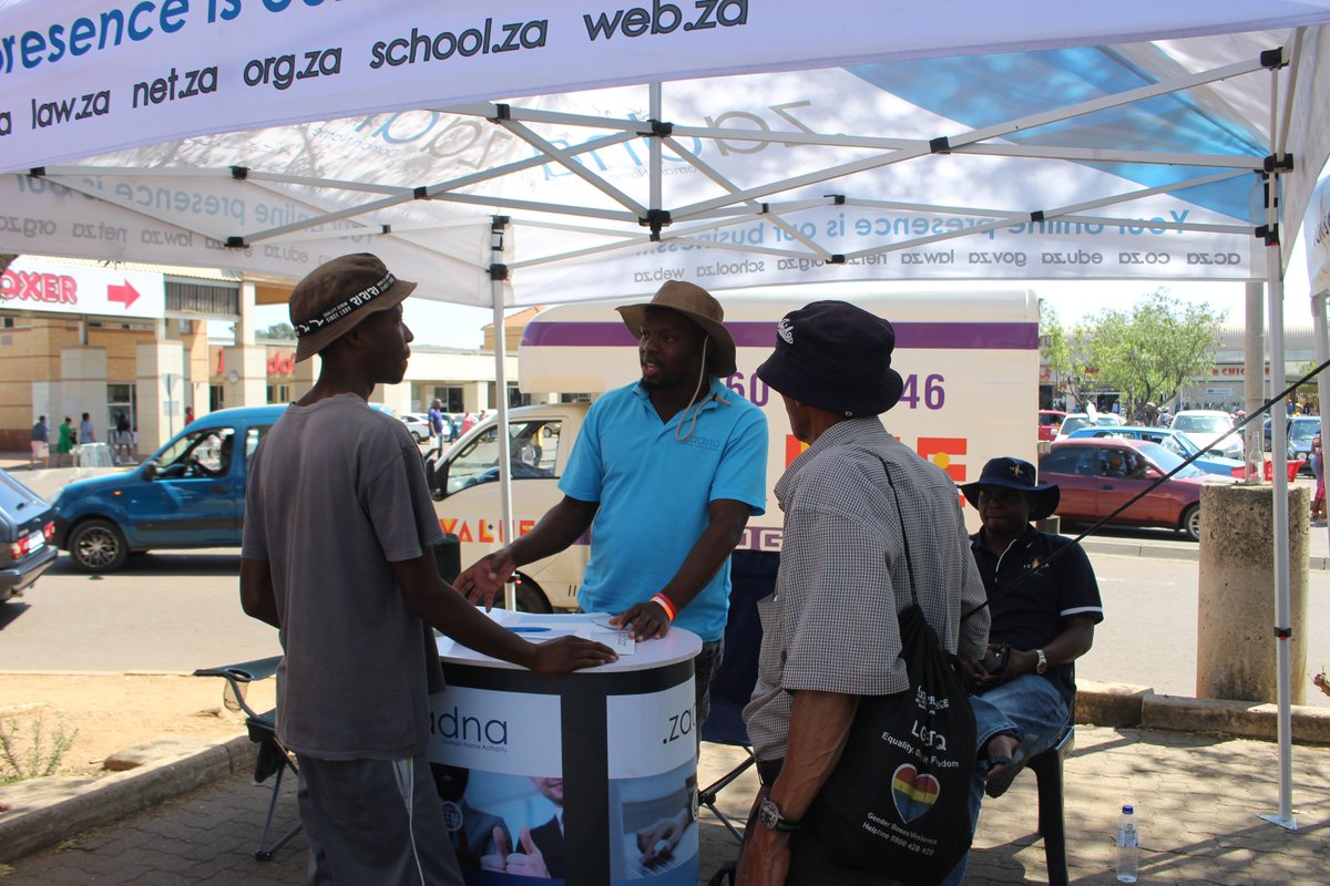 dotZADNA's tweet photo. Together with @ICASA_org we visited Phumulani Mall and the Den Lyn Mall on the 29th and 30th of September.
We had fruitful conversations with the communities about online behaviour and the importance of using .za for an online presence.
#dotza #onlinepresence #domainname https://t.co/yxxUBhI5yU