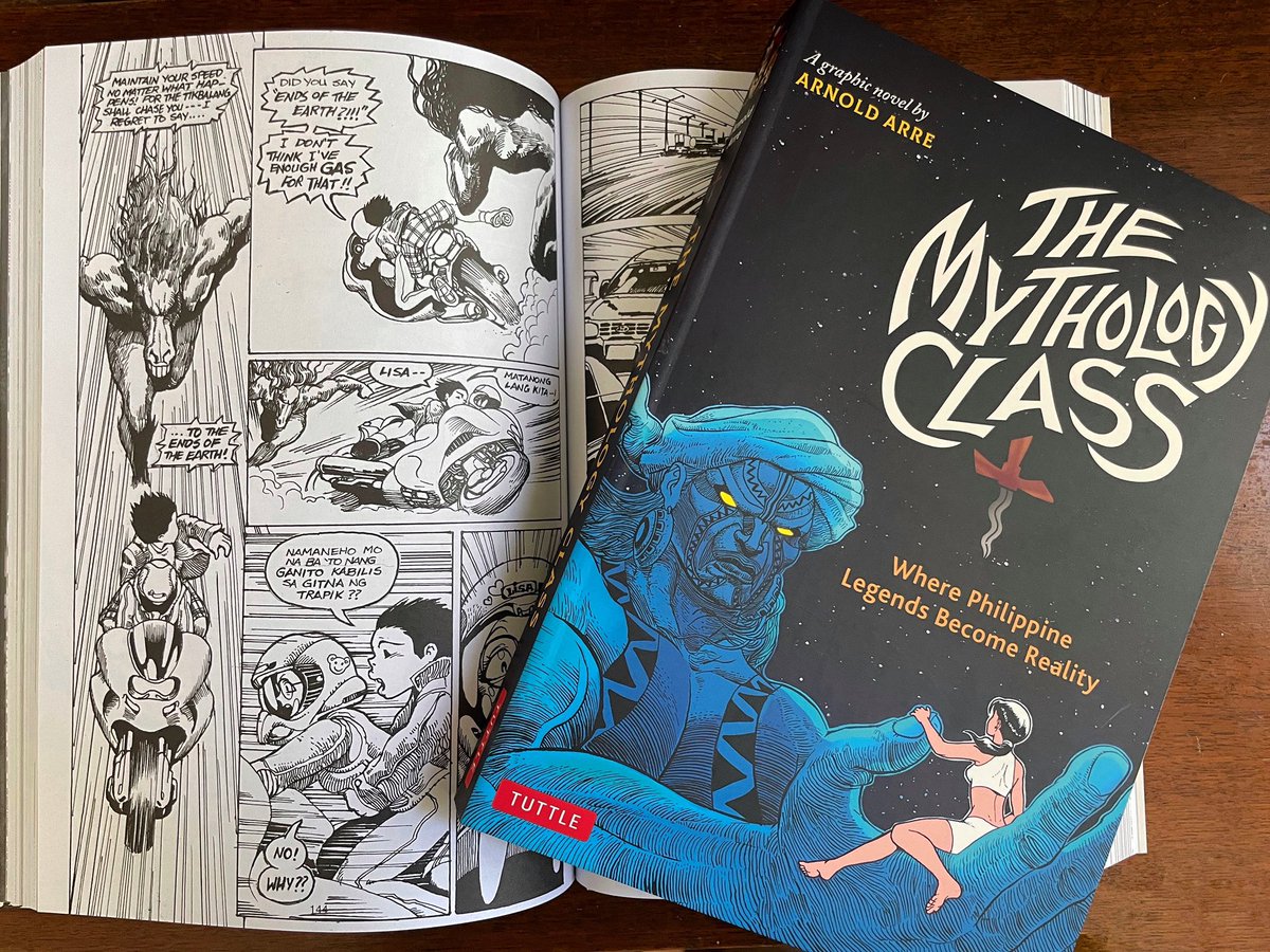 COMING SOON! The Mythology Class by Arnold Arre
Preorder now and get it by Oct 11. We get so many requests for this graphic novel, we're excited that it's getting a reprint through Tuttle. Add this to your komiks collection!
Preorder here: arkipelagobooks.com/products/the-m…