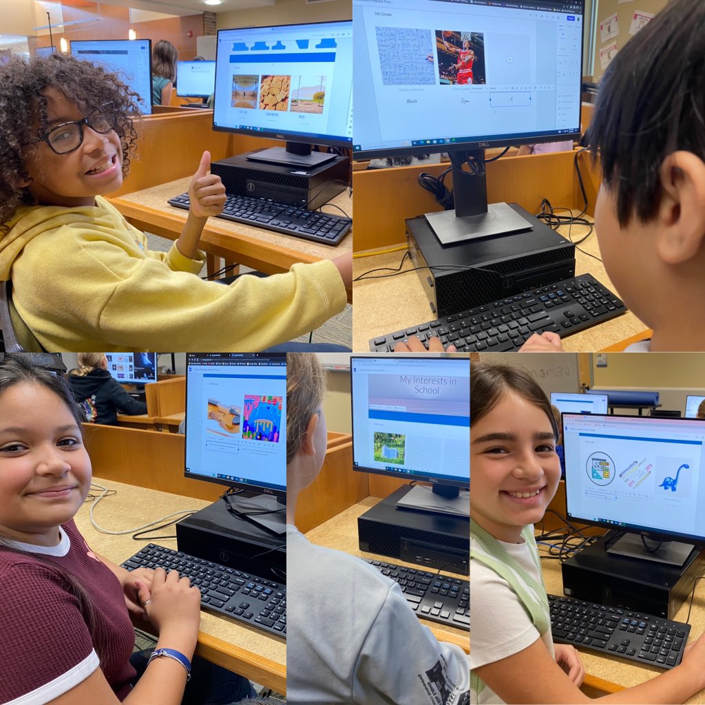 SPIRIT_LB's tweet photo. Excited SPIRIT Ss begin the journey to create their LB Student Portfolios on #GoogleSites and start to add their interests in and out of school! #ProudToBeLB #LBLeads https://t.co/tCTn4BRmei