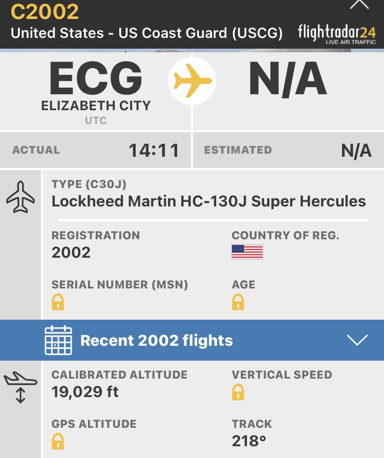 mil_scot's tweet photo. 🇺🇸#C2002 from #ElizabethCity 

#HurricaneIan #avgeek #adsb #USGC 

https://t.co/0EJ7DSiHaP https://t.co/iVzCoikZqe