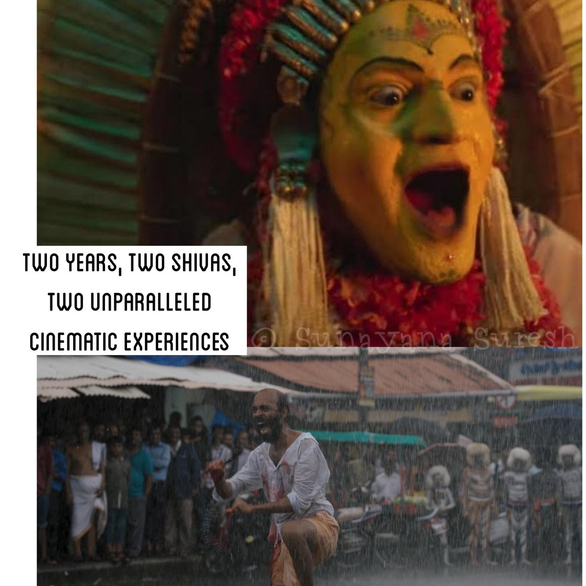 Two years, two Shivas, two unparalleled cinematic experiences. #GarudaGamanaVrishabhaVahana #Kantara