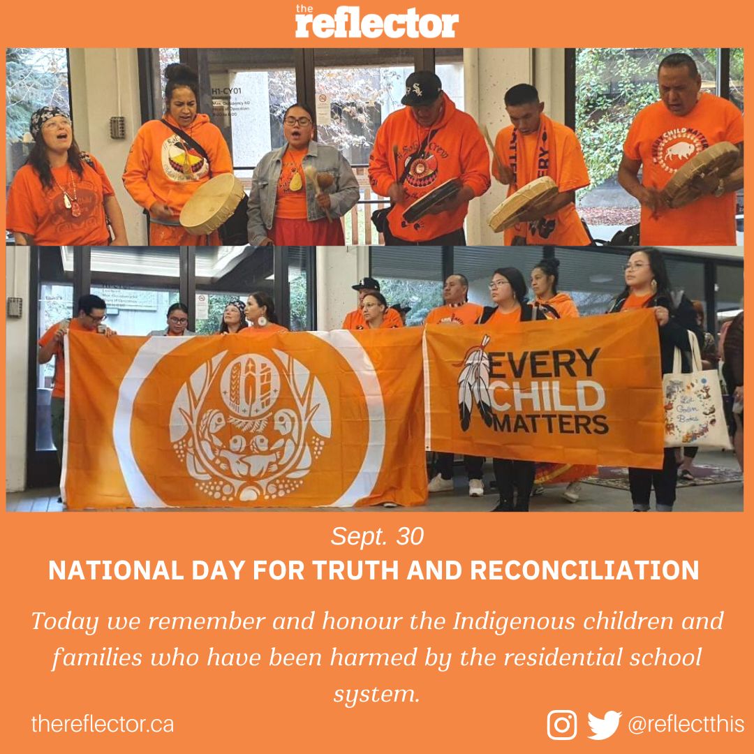 reflectthis's tweet photo. Today we remember and honour the Indigenous children and families who were harmed by the residential school system, especially those who were unable to return home. We urge you to learn about the significance of today and comprehend why #EveryChildMatters https://t.co/NYkuvnpqQJ