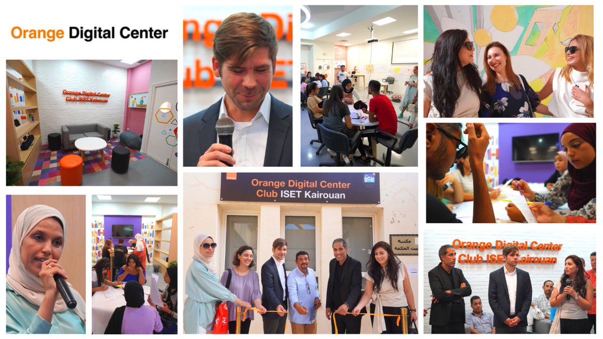 Nous sommes ravis d'inaugurer le 6ème #OrangeDigitalCenter Club #ISET #Kairouan en présence de notre partenaire la <a href="/GIZ_Tunisie/">GIZ Tunisie</a>. Une nouvelle opportunité pour les jeunes de la région qui leur donne accès à la formation sur #le_numérique et renforce leurs chances d'employabilité.