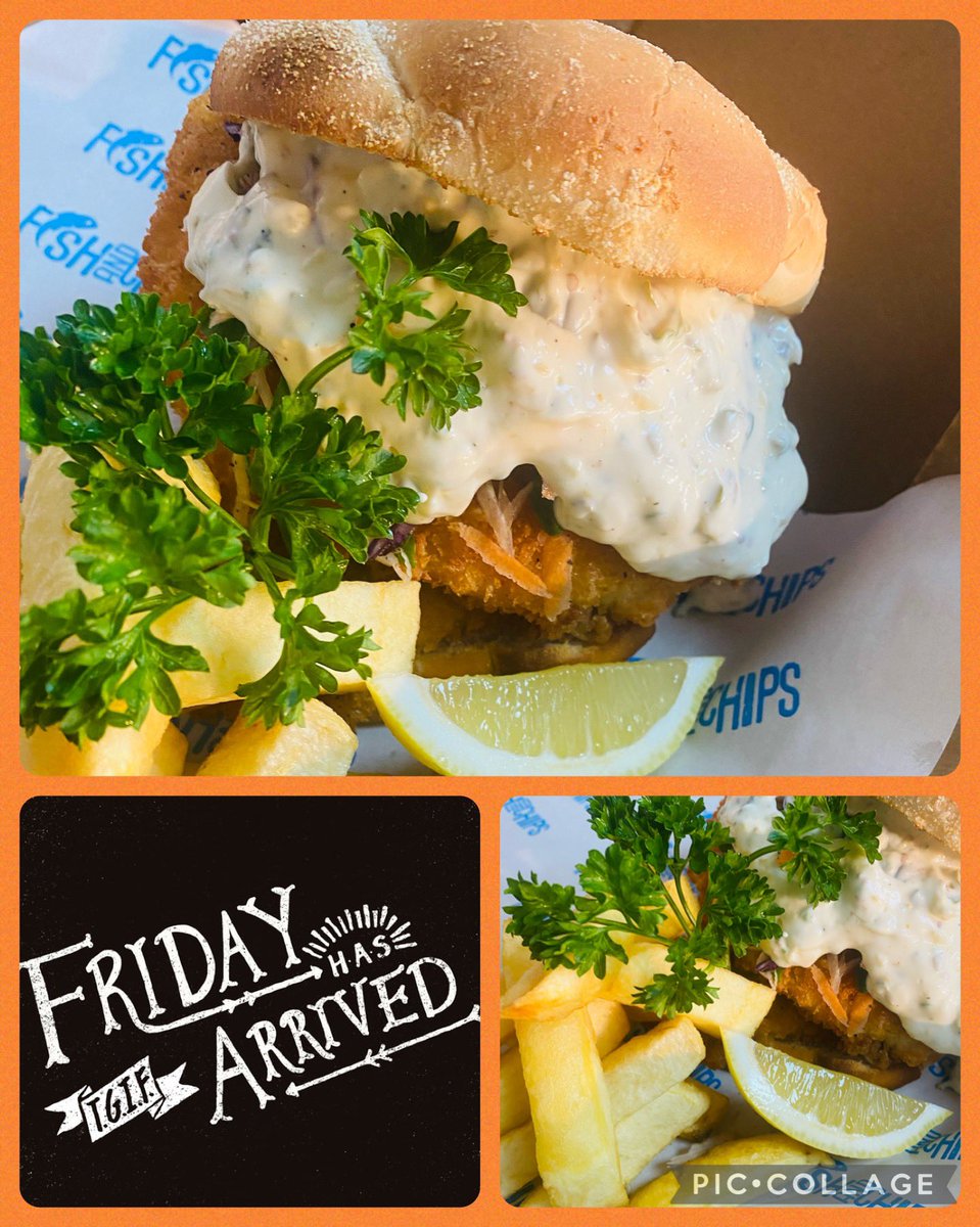 FishNHook1's tweet photo. We have a cheeky new special on the menu this weekend 🐟

Cajun Panko Crusted Haddock Burger with Roquette Slaw &amp; our own Homemade Tartare Sauce served in a Toasted Bap 😋😋 https://t.co/jqDsR2XQ3n