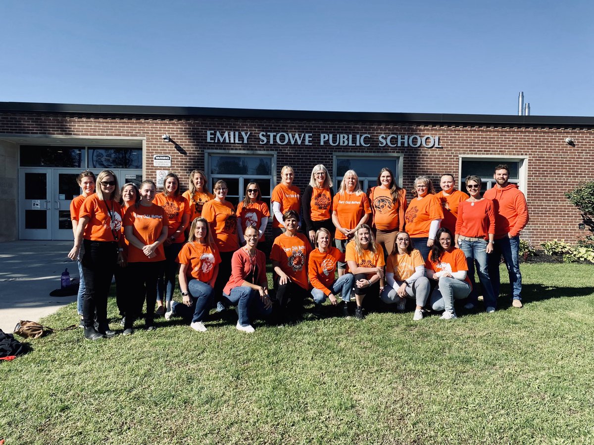 Coming together for orange shirt day staff photo #1 #everychildmatters