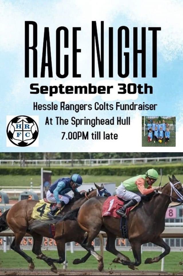 HRColtsU8's tweet photo. Crap night for football…..if you fancy giving it a miss then why not head to Springhead for some racing’s fun. Lots of fantastic prizes to also be won 🙌🏻

#HCAFC https://t.co/V0pHy1yKIU